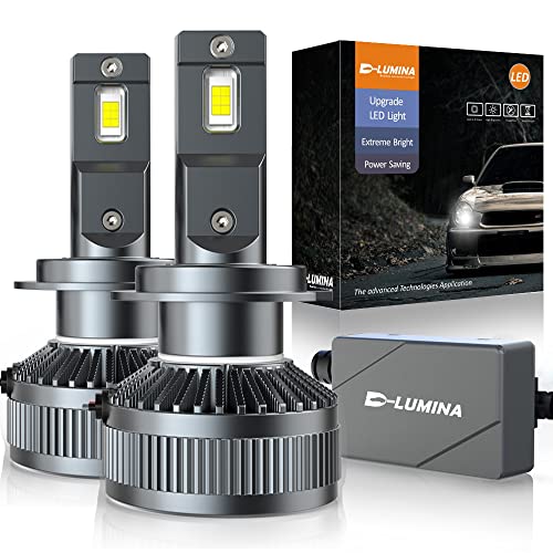 Faros H7 LED 26000LM antitransmisión de errores Canbus para camión