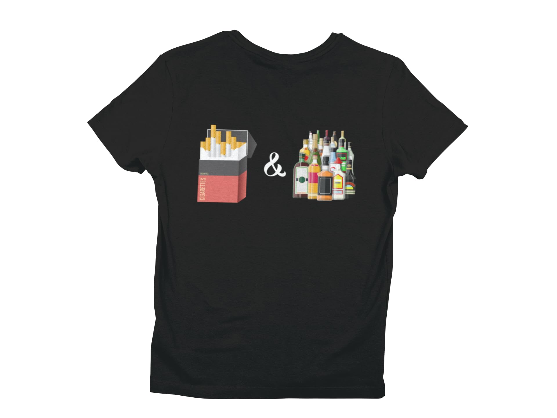 Oasis T-Shirt – Cigarettes and Alcohol - Unisex, 100% Cotton