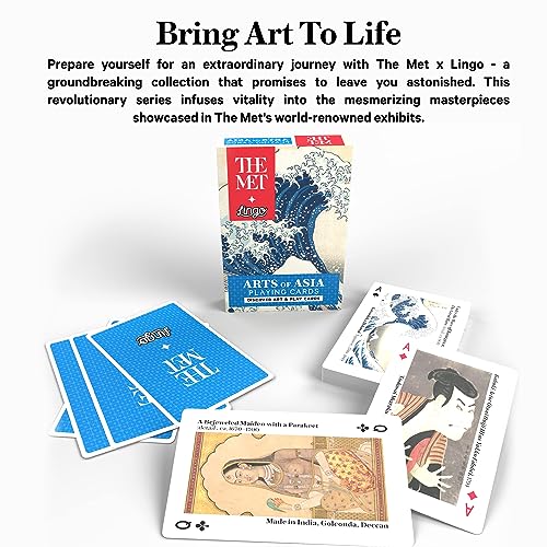 Lingo naipes Met Museum Arte de Asia miniatura 4