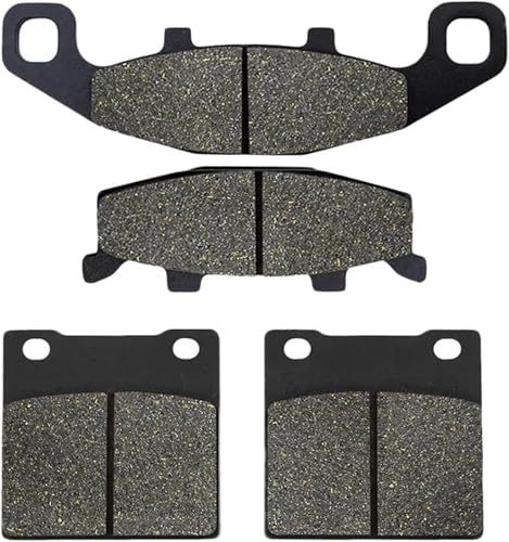 Hivernoi Pastillas freno motocicletas Pastillas de freno para motocicleta para Suzuki GSF250 GSF 250 para Bandit GSF400 M/N/P(Front and rear)