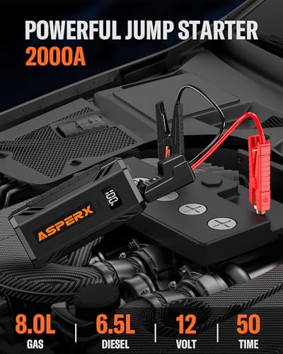 Auxilio Vial, Tools pasa corriente portatil auto Marca AsperX (2)
