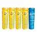 5 pack spa frog replacement cartridges, 4 bromine/ 1 mineral