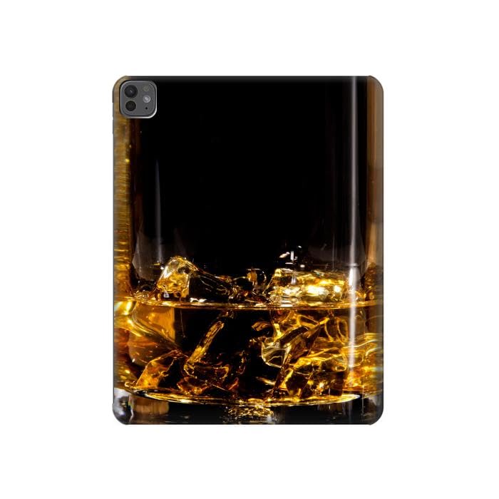 Coque iPad Pro 13 2024 motif Ice Whiskey housse de protection tablette