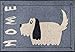 Produktbild wash+dry Fußmatte, Doggy Home 50x75 cm, innen und außen, waschbar, Bunt