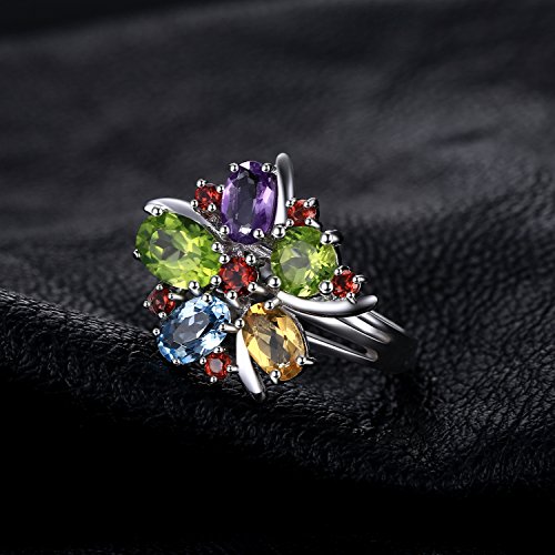 JewelryPalace, anello cocktail in argento Sterling...