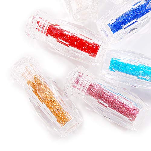 24000Pcs Of Mini Glitter Caviar Micro Crystal Beads 3D Nail Art Rhinestone Decorations Diy Manicure Accessories (Diamond) #TOP1