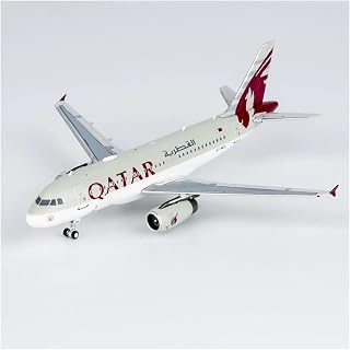 Static Aircraft Model 1:400 for Qatar Amiri Flight A319-100 Plane Model A7-MED Diecast Alloy Aircraft Model Business Gifts