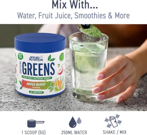 Applied Nutrition Critical Greens (150g) Lemon & Lime - Żywność funkcjonalna - Superfoods