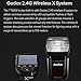 Godox TT685II-C TT685IIC Camera Flash for Canon Camera Flash Speedlite Speedlight Light, E-TTL 2.4G GN60 HSS 1/8000S,0.1-2.6s Recycle Time,330 Full Power Pops,TCM Instant Conversion,Quick-Release Lock