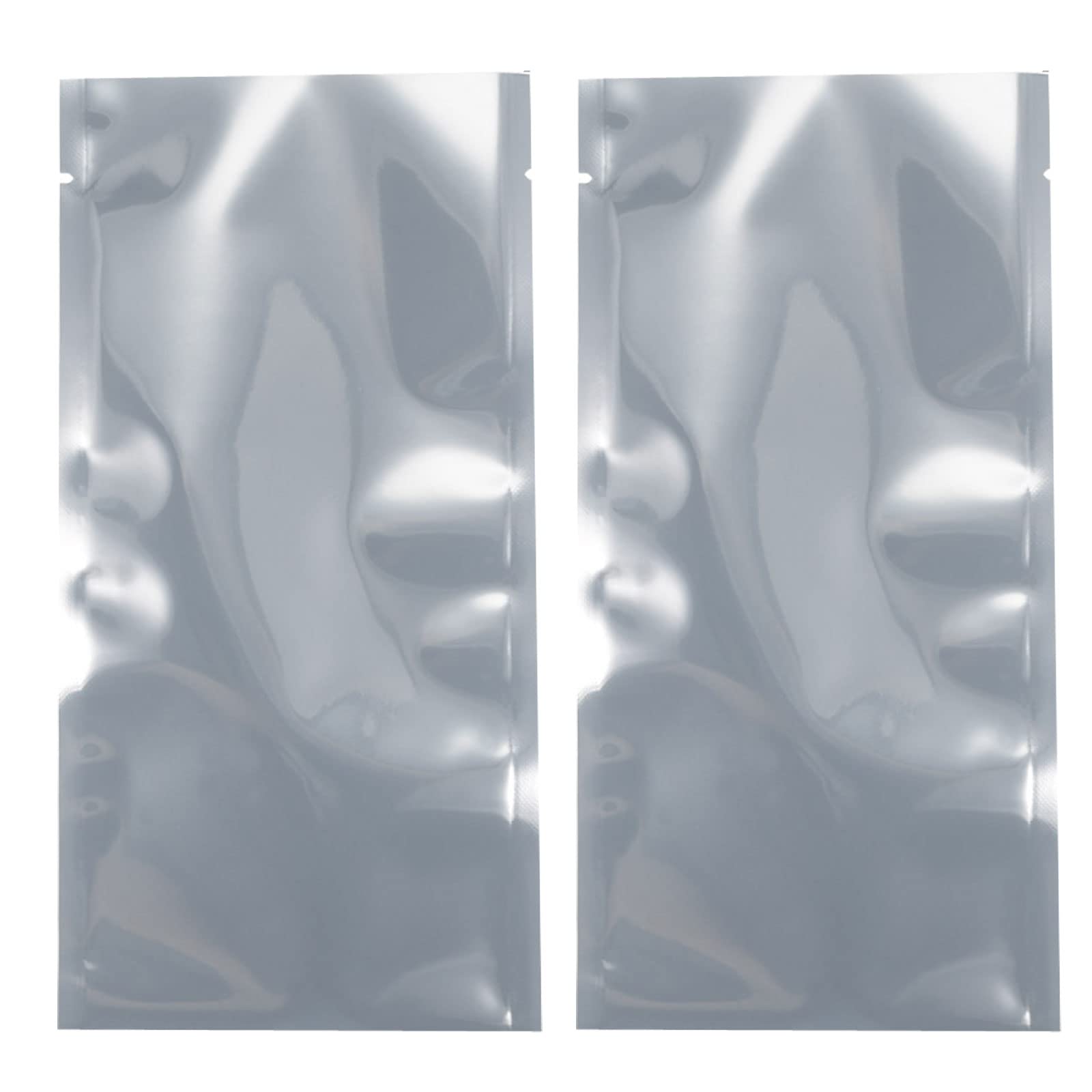 Rebower Anti Static Bags ESD Shielding Bags Reusable, [for Electronic Device GPU Hard Drive SSD HDD Motherboard] - 4x8inch/50pcs