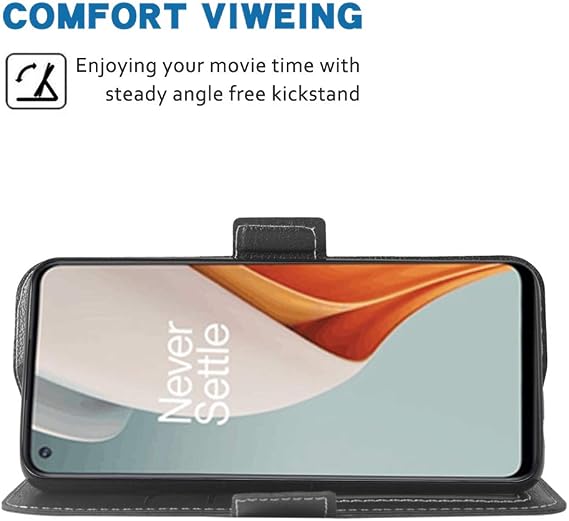 Wallet Case for OnePlus 9 Pro One Plus 9Pro 5G Women Men Black