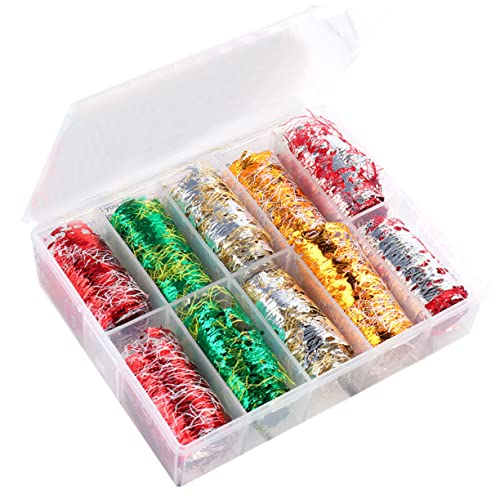 FRCOLOR 1 Caixa De Adesivos De Arte Para Unhas Decalques De Água Para Unhas Adesivos Para Unhas Femi