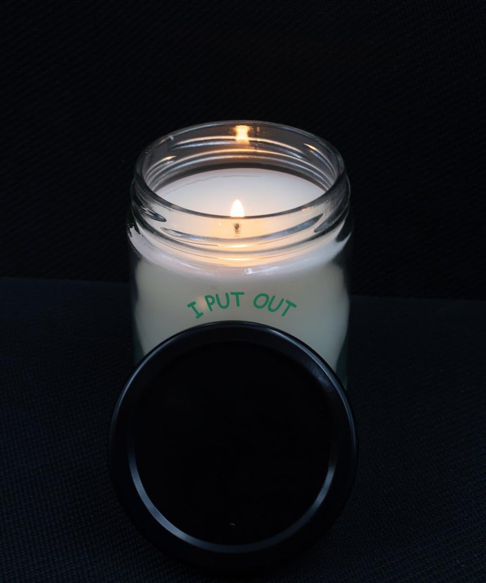 I Put Out for Santais Guaranteed Candle, Candles with Sayings, Candles with Text, Funny Candle, Birthday Gift, Christmas Gift, Holiday
