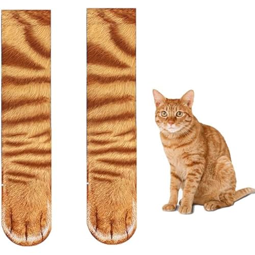 DEASFIOT Easter Basket Stuffers For Adults Women Men Funny Easter Basket Essentials Animal Paw Socks Easter Gifts For Him