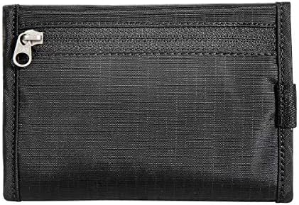 Tatonka Portmonetka na pieniądze RFID B - portfel z blokadą RFID - certyfikat TÜV - czarny - 9 x 13 x 1 cm