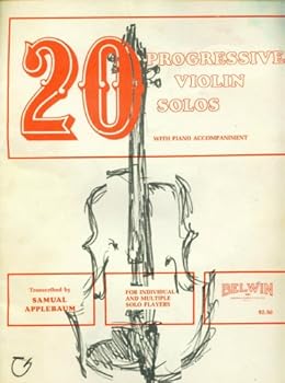 Paperback 20 Progressive Violin Solos, with Piano Accompaniment, for Individual and Multiple Solo Players (E.L. 2149) Book