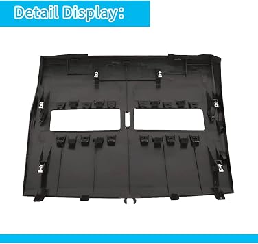 Front Upper Top Center Dash Vent Trim Bezel Center Dash Vent Trim Frame Black 68414-ED50C 68414ED50C Compatible with Nissan Versa 2007-2012 left-hand drive only