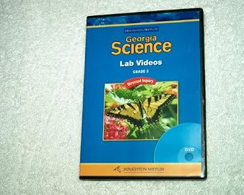 DVD Audio Houghton Mifflin Science Georgia: Lab Video Dvd Level 3 Book
