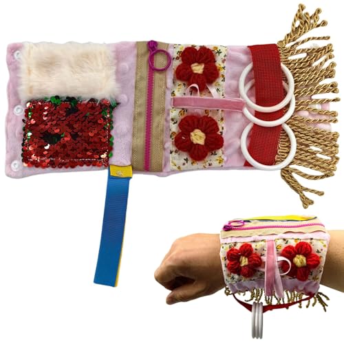 Couverture sensorielle 2 en 1 pour adultes atteints de démence, jouets sensoriels apaisants et réconfortants pour adultes pour la maladie d'Alzheimer, la démence, Asperger, l'anxiété..