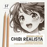 Aprende a Dibujar Chibi Realista: Retratos de Anime y Manga Kawaii para Sombrear con Lápiz de Grafito. 57 Modelos Inspiradores entre Manga y Realismo Japonés