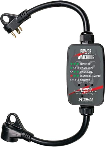 Miniatura 6 de Hughes Autoformers PWD30-EPO, 30 Amp Spike Power Watchdog, apagado