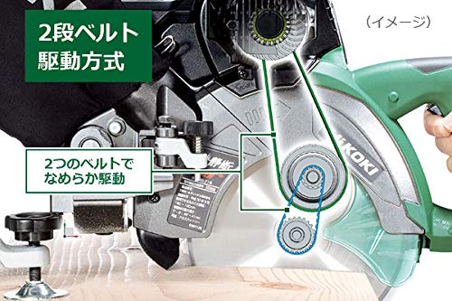Amazon | HiKOKI(ハイコーキ) 卓上スライド丸のこ AC100V 刃径190mm 両 
