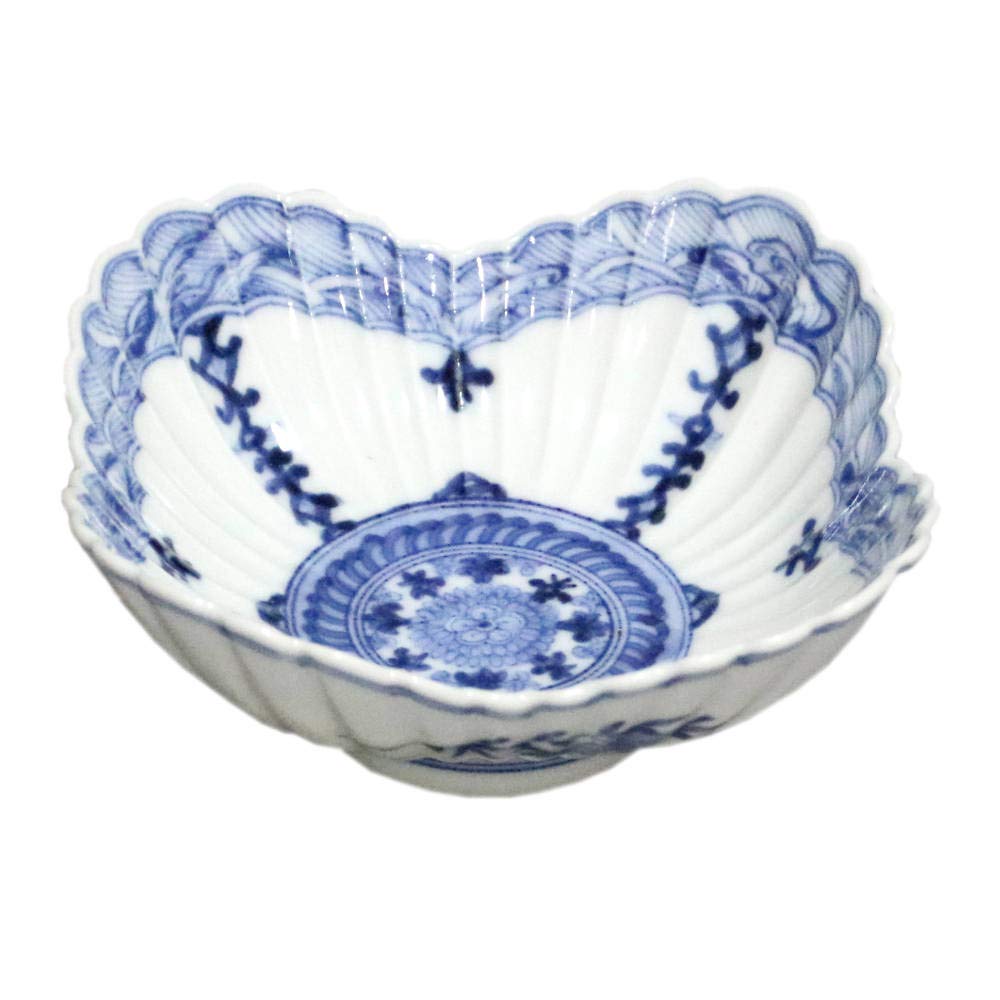 Amazon.co.jp: 山本長左【宮内庁御用達】九谷焼 小鉢（単品）菊華瓔珞 