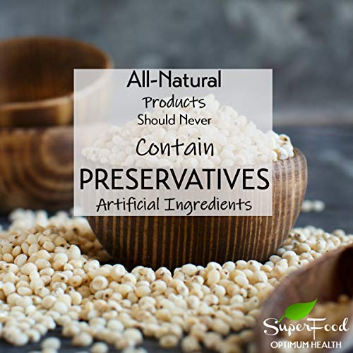 Gerbs White Sorghum Grain, 32 Ounce Bag, Top 14 Food Allergen Free, Non Gmo, Vegan, Keto, Paleo Friendly #TOP5