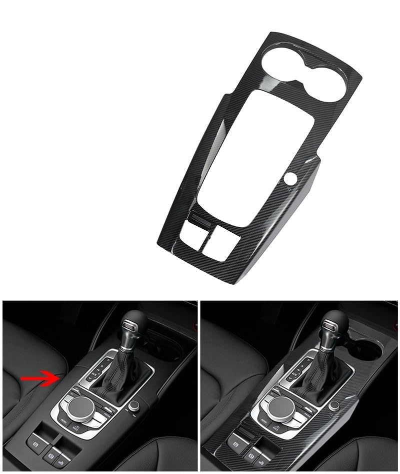 QZCDSU Cache Prise Air Climatisation Console Centrale Rouge/Bleu/Argent - Pour Audi A3 S3 8V 2014-2019