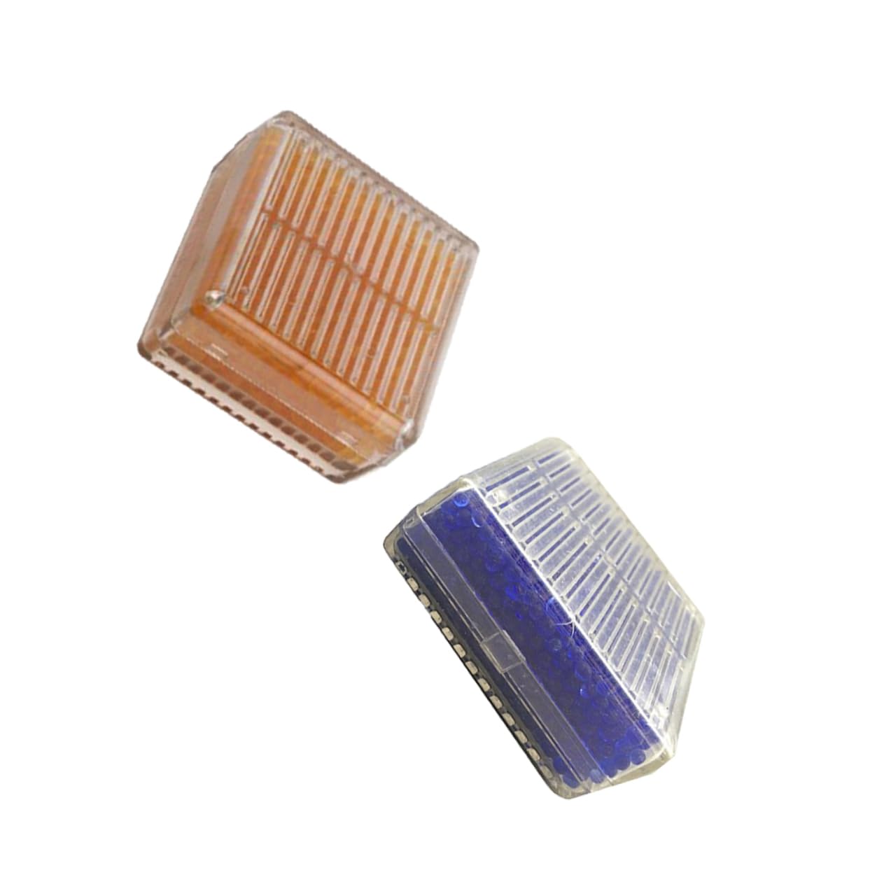 SOLUSTRE 6piezas Caja Deshumidificadora Para Armario Absorbe Humedad y Olores Azul y Naranja Reutilizable y Climas Húmedos