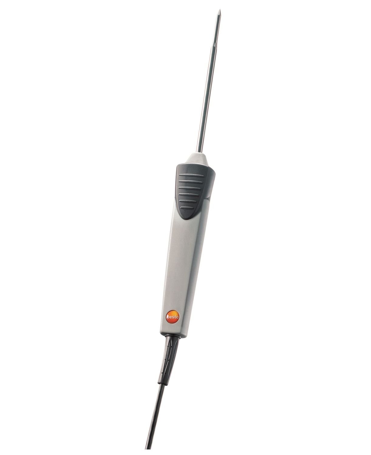 Testo 0602 1293 TC Type K Waterproof Immersion/Penetration Probe, 3.7mm x 50mm Tip, -60 to 400 Degree C Range, Class 2, 5mm Diameter x 114mm Length for 845 Infrared Thermometer