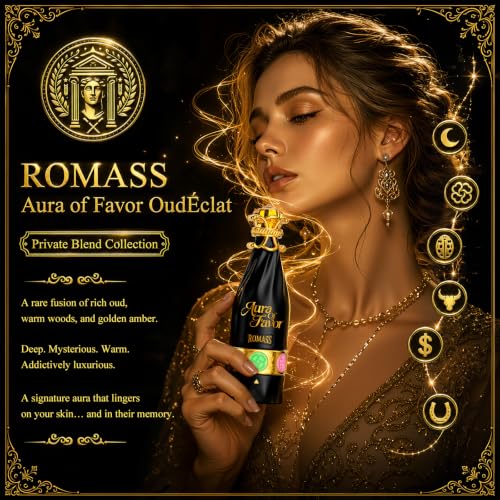 ROMASS OudÉclat Eau de Parfum, Private Blend Oud Perfume for Unisex, 6 Lucky Symbols Design, Long Lasting Scent, 100ml — view 6