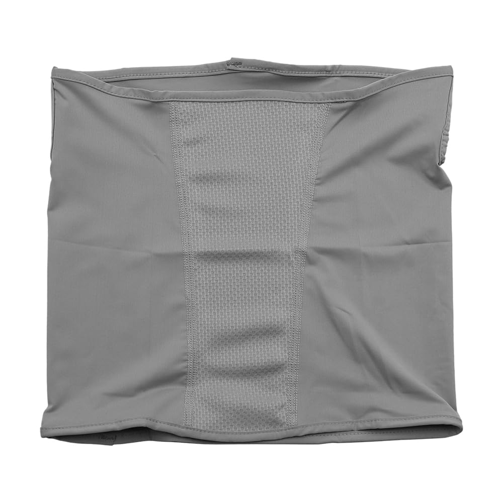 UPF 50+ Cubierta Facial Enfriamiento Transpirable Protección Solar UV Unisex Verano Gris Claro
