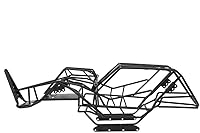 Vista 9 de Dilwe Marco de jaula enrollable para automóvil a control remoto, marco de metal, cubierta de chasis para Axial Wraith a escala 1/10