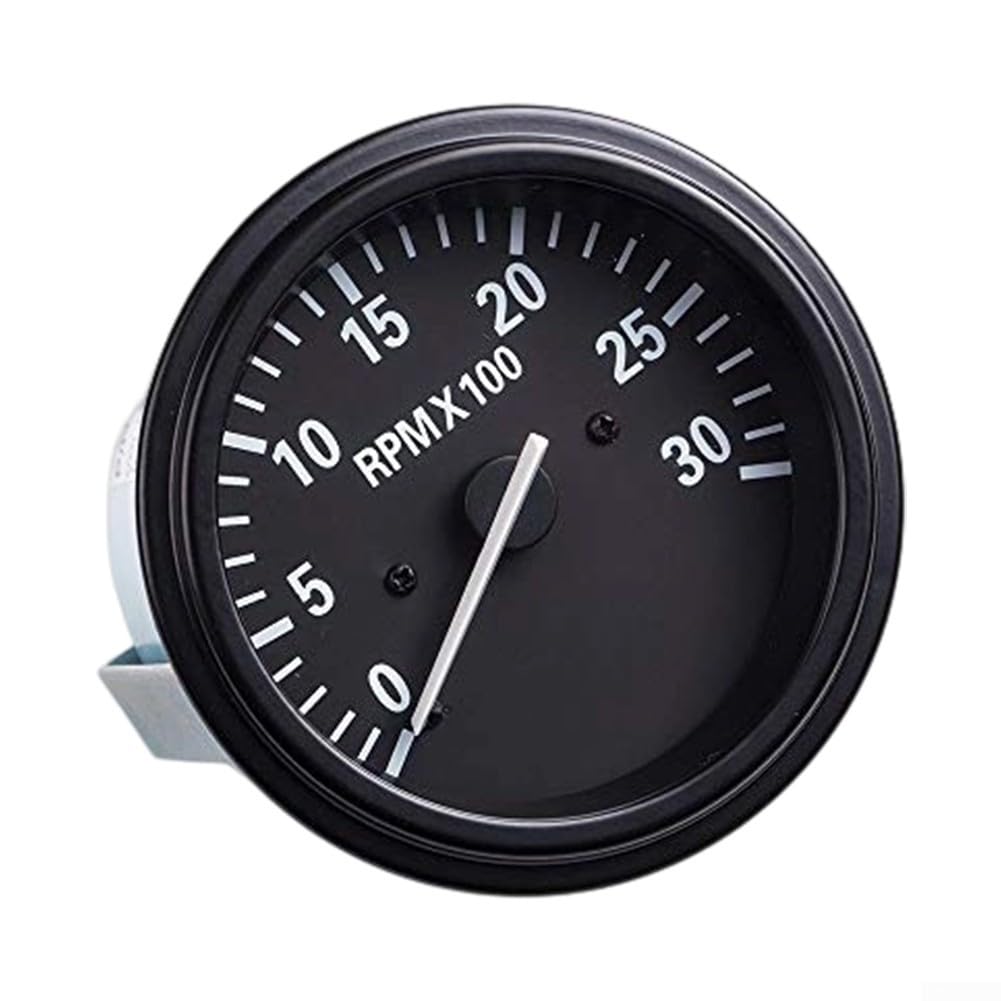Tacómetro digital para motor diésel de 12 V y 24 V, medidor de RPM compatible con generador, herramienta de monitor precisa en tiempo real, carcasa robusta, fácil