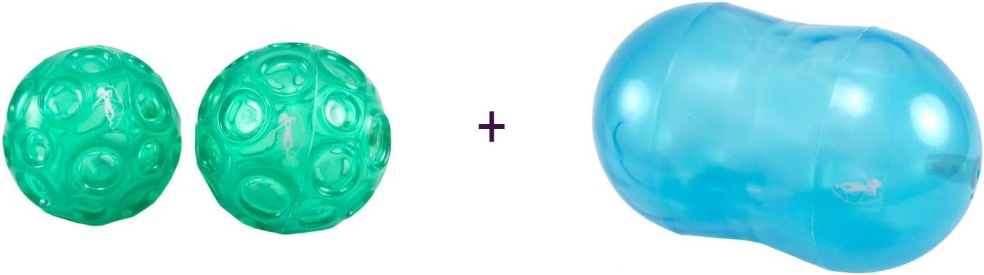 Franklin - Balls Set - Beginner or Professional Set of 2 - For Regular Use in Dance, Pilates, Yoga and Physical Therapy Frenchine Exercises (Set 1)