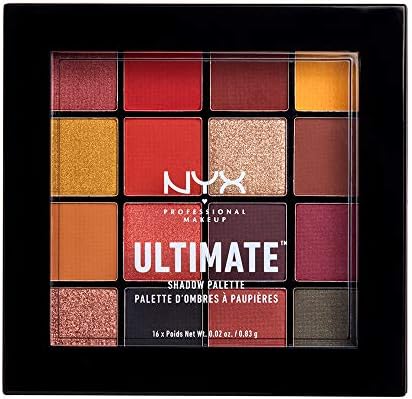 NYX PROFESSIONAL MAKEUP Ultimate Shadow Palette, Eyeshadow Palette - Phoenix