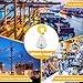 Otoolling 4 Pack 1 Ton Swivel Pulley Hook Heavy Duty Pulley Lifting Block Hoist 2 Bearings 360 Degree Rotating Snatch Block with Hook for 5/8