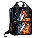 LUPIN Sacs à dos Hockey Fire Water Backpack Voyage Middle School High School