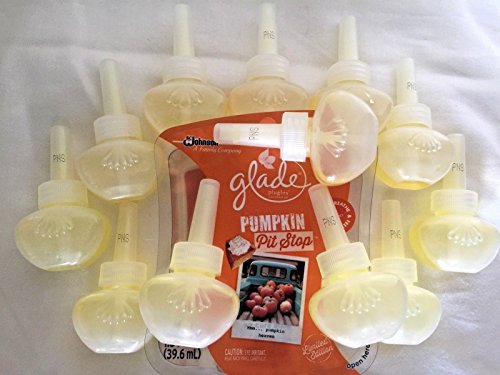 Glade 12 Plugins Pumpkin Pit Stop Scented Oil Refill Pie Limited Edition No Box