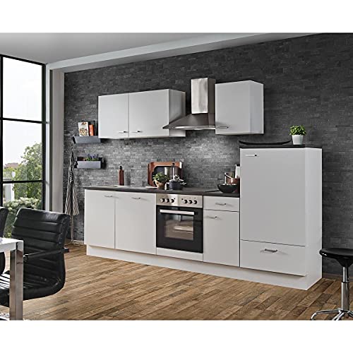 Wunderbar Kche 270 Cm Mit Gerte Ebenbild