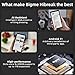 Bigme Color E-Ink Screen Mobile HiBreak, 6G+128GB Android 11 Smartphone, 36-Level Front Light, USB-C, 3300mAh Battery, 5+13MP Camera - Black