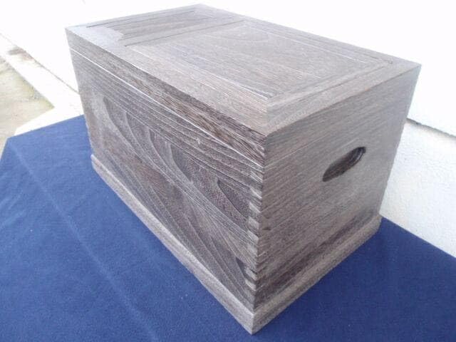 Amazon.co.jp: 51巾 焼桐の豆火鉢 長火鉢 囲炉裏 (検鉄瓶) : DIY・工具
