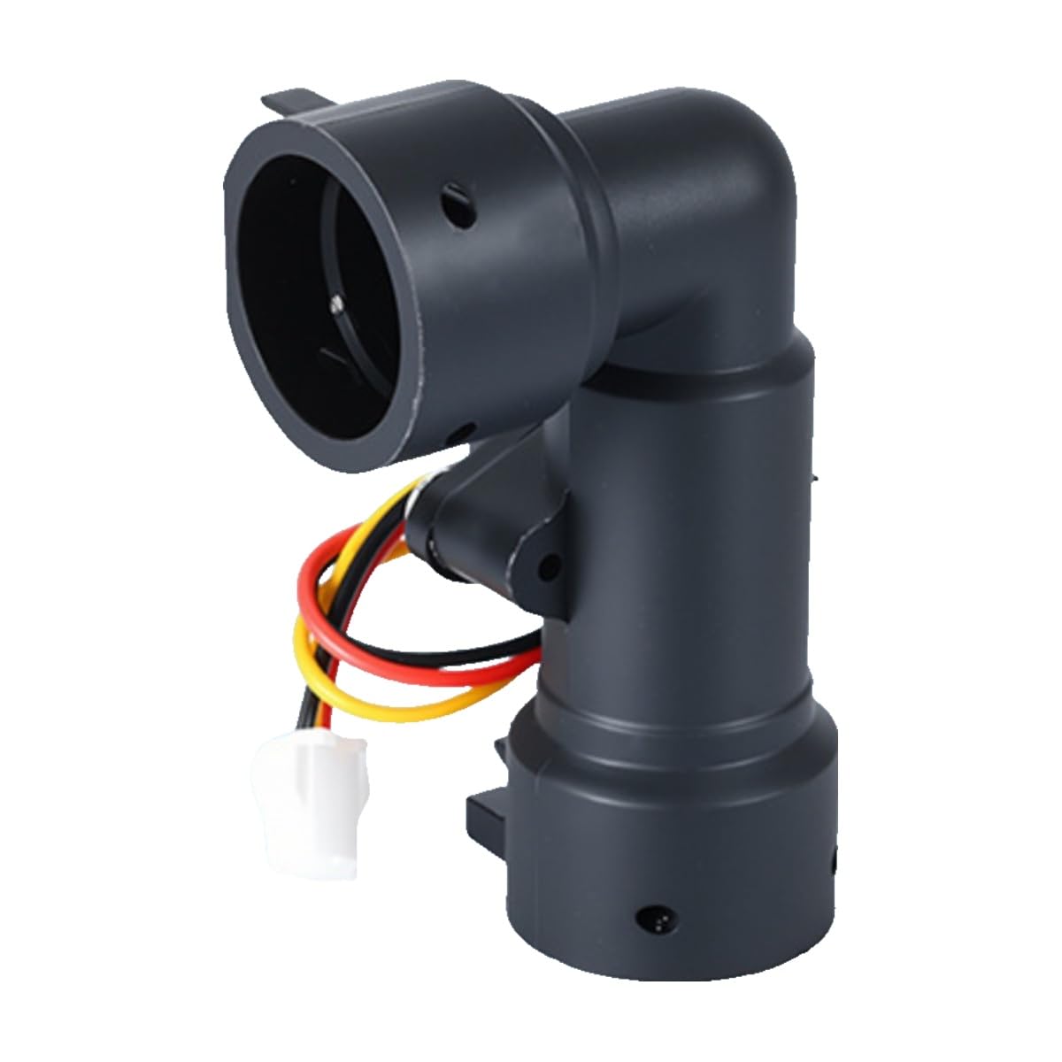 Sensor de flujo agua para regular entrada de turbina medidora en tuberías de ángulo L 2