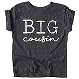 Big Cousin T-Shirts for Toddler and Youth Fun Family Outfits Vintage Smoke Shirt 3T