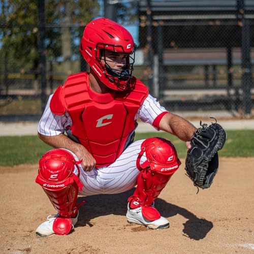 Optimus Select Plus Catcher's plastron de baseball à absorption de chocs supérieure