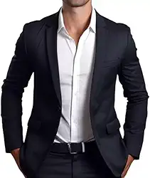 Blazer Masculino Slim 2 Botões Corte Italiano