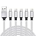 Price comparison product image CNANKCU Mfi Certified Phone Charger cable,Charger Cables (3/3/6/6/10FT) Charging USB Syncing Data Nylon Braided with Metal Connector for iPhone 11/Pro/Max/X/XS/XR/XS Max/8/Plus/7/7 Plus/6/6S/6 Plus