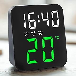 Relógio digital - ideal para mesa e parede - display de led com luz