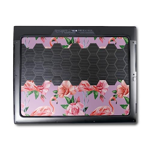 Image of MightySkins Skin Compatible with Alienware M18 R1 (2023) Full Wrap Kit - Flamingo Rose | Protective, Durable, and Unique Vinyl Decal wrap Cover | Easy to Apply & Change Styles | Made in The USA